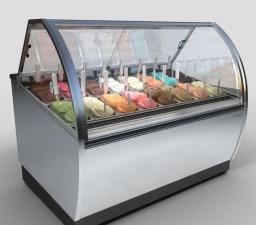 Gelato comercial sorvete picolé display freezer vitrine preço da máquina para exibição de picolés - Image 6