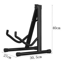 Suporte de guitarra portátil dobrável, tripé leve, rack de instrumentos de cordas, suporte musical, peças e acessórios universais para guitarra - Image 6