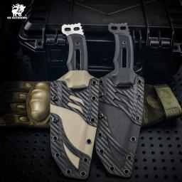 HX OUTDOORS-DC53 Facas De Acampamento, Facas De Caça Retas, Faca De Resgate, Ferramenta De Pesca, G10 Lidar Com Bainha Kydex, Dropshipping - Image 5