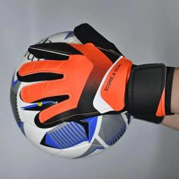 Luvas Anti-Colisão para Adultos e Crianças, Látex, PU, Futebol, Proteção para as Mãos, Futebol, Acessórios de Treino, 1 Par - Image 3