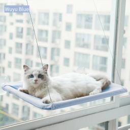 Nova rede de sucção para gatos, suprimentos para animais de estimação, rede dobrável, pendurado, janela de cama de gato, acessórios para gatos, castelo - Image 4