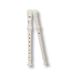 8 buracos soprano flauta com vara de limpeza instrumento musical para crianças iniciantes plásticos instrumento gravador 7 cores flautas - Image 2