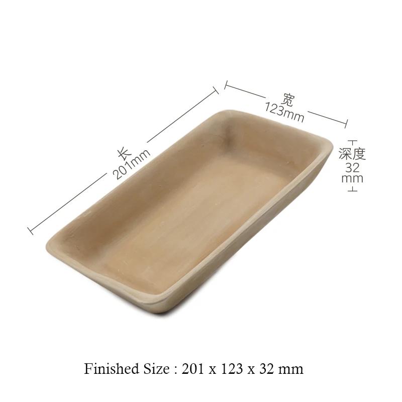 Moldes criativos de cerâmica de gesso circular e retangular, moldagem por estampagem para ferramentas de textura de argila cerâmica - Image 1