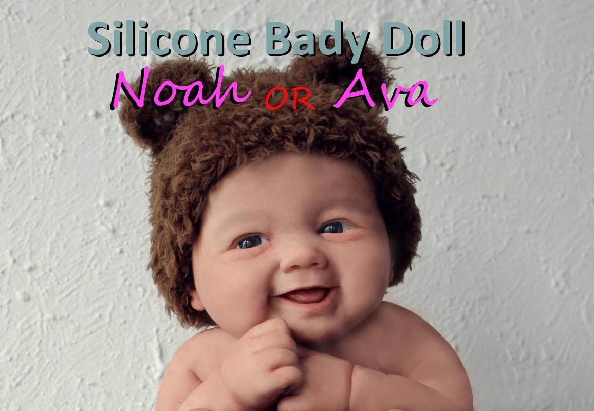 7 "menino micro preemie corpo inteiro silicone boneca bebê "noah" realista mini boneca reborn surpreço crianças anti-stress - Image 1