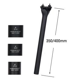 ELITA ONE MTB Espigão de selim de fibra de carbono 27,2/30,9/31,6 mm Mountain/Road Bike Selim UD Matte Peças de bicicleta - Image 5