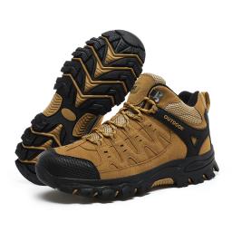Homens caminhadas sapatos de escalada tênis unisex botas esportivas ao ar livre homens trekking sapatos de montanha atlético - Image 2