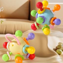 Mão macia segurando bola para bebês, bola Xingdun, presente de aniversário para bebês de 0-3 anos - Image 2