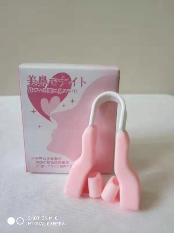 1 caixa nariz clip adultos unisex natação nariz dispositivo nariz proteção acessórios da piscina de silicone macio para mergulho natação (rosy) - Image 1