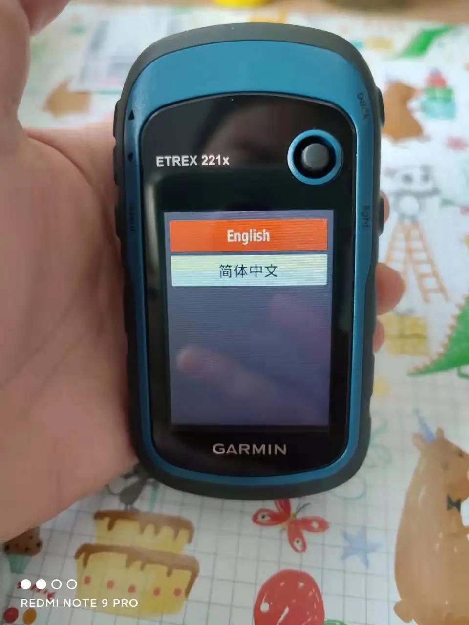 Garmin eTrex 221X GPS portátil externo + GLONASS Navegador Indicador de posição de coordenadas Medida de Acre - Image 1