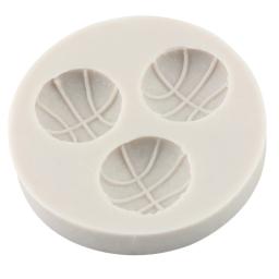 Basquete Silicone Mold Sugarcraft, Ferramentas De Decoração Do Bolo, Chocolate, Gumpaste Moldes, Moldes De Argila Do Polímero, Molde De Doces, Fondant - Image 4