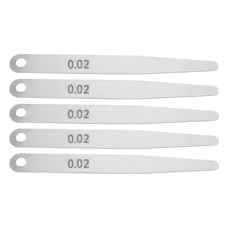 Vela ignição Gap-Metric Filler-Feeler-Gauge Ferramentas medição métrica 5x - Image 1