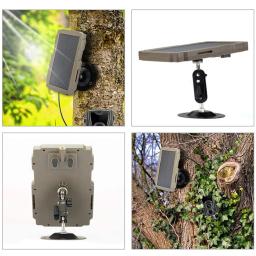 Caça Trail Camera Kit Painel Solar, 3000mAh, 6V-12V, carregador solar para HC-300, HC-5550, HC-700, HC-801, HC-900 - Image 6