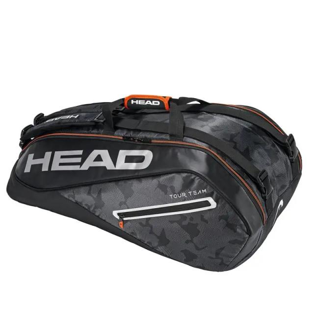 Mochila de cabeça para raquetes de tênis, ideal para homens e mulheres de 6 a 9 anos