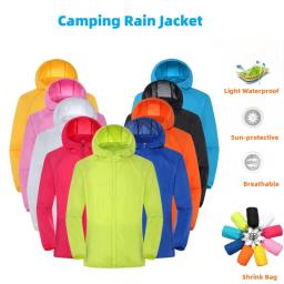 Casaco impermeável para homens e mulheres, roupas de proteção solar, roupas de pesca e caça, secagem rápida, blusão com bolso - Image 1