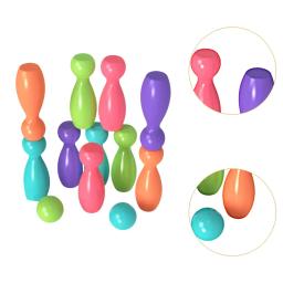 Conjunto de boliche infantil para família, jogo de boliche para lembrancinhas de festa no gramado, jardim - Image 5