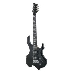 IRIN-Black Flame Guitarra Elétrica Conjunto com Saco, 24 Trastes, Corpo de Bege, 6 Cordas, Strap, Amp Picks Peças - Image 3