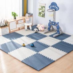 Puzzle Fitness Mat para Home Gym, Tapete de Yoga antiderrapante, Telhas de assoalho de espuma interligadas EVA, Equipamento Home Gym, 1-12Pcs - Image 6