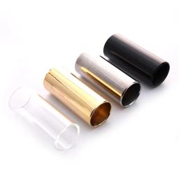Guitarra Slide Bar para Ukulele, Aço Inoxidável, Metal e Vidro, Finger Slides, 60mm - Image 3