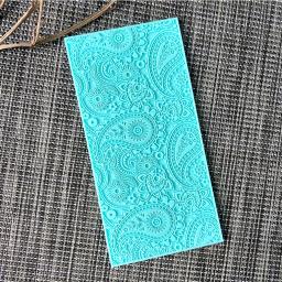 Molde de silicone para Artesanato Artesanal DIY, 3D Lace Mat, Camisola Padrão Texto, Fondant Bolo, Mousse e Sugarcraft, Decoração Home - Image 2