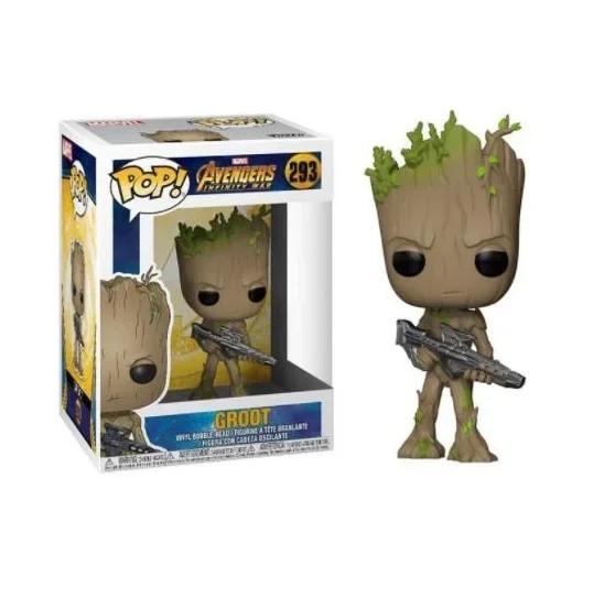Funko pop vingadores liga batalha final: hulk homem de ferro capitão dos eua thanos ferro aranha ação boneca coleção modelo brinquedos infantis - Image 1