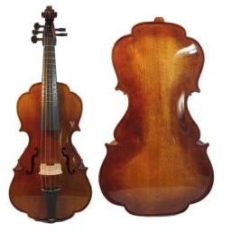 5 cordas viola trastes embutidos de 18 polegadas, maior profundo rico som costelas mais grossas #13019 - Image 1