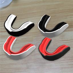 Boca Guarda para Futebol Wrestling e Hóquei, Esportes Mouthguard, Gum Shield, Lacrosse, Contato Esporte Combate, 4PCs - Image 3