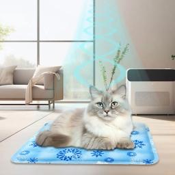 Tapete de resfriamento lavável para pet, Almofada para cães e gatos, Injeção de água, Mantenha seu animal de estimação fresco - Image 1