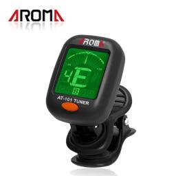 Profissional Clip-On Electric Digital Guitar Tuner, guitarra acústica, tela LCD, Ukulele Acessórios, 360 Graus - Image 3