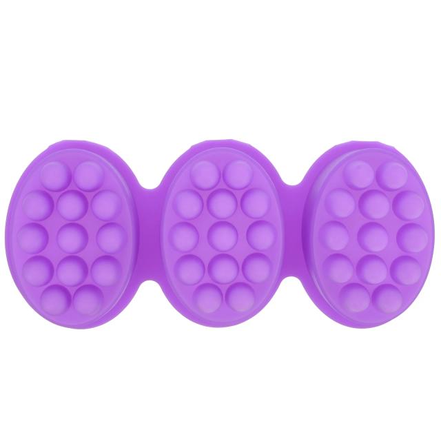 Molde de Silicone para Sabonete Artesanal e Massagem - Acessório DIY Essencial