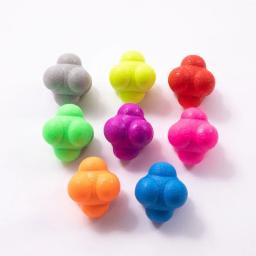 Hexágono bola de reação silicone agilidade coordenação reflexo exercício esportes fitness formação bola - Image 3