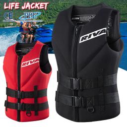 Colete salva-vidas para adultos, Surf, Caiaque, Wakeboard, Barcos a motor, Jangada, Barco, Esportes aquáticos, Natação à deriva, Rescue Life Jacket - Image 1