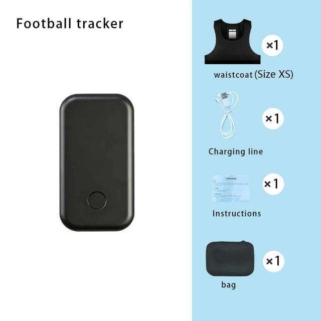 Rastreador GPS Esportivo de Futebol à Prova d'Água com APP para Estatísticas Precisas