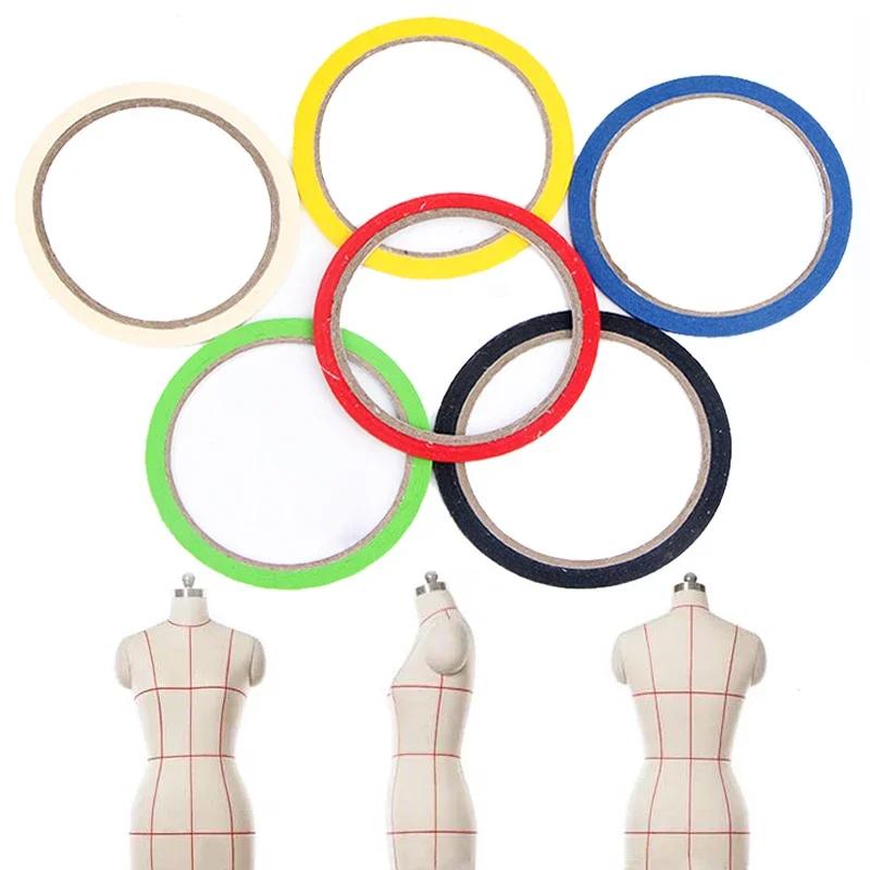 Fita para roupas, Manequim Pattern Making, fita de costura Whiteboard Marking, gráfico gráfico de listras finas, Art Tape, 3mm - Image 1