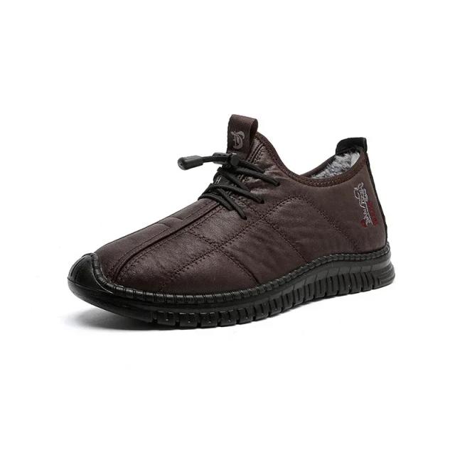 BUQU Botas Masculinas de Inverno Quentes Impermeáveis Antiderrapantes 38-48