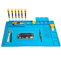 Tapete de solda antiestático esd para estação de retrabalho bga, grande ipad, reparo, isolamento térmico, pequeno, tapete de silicone, solda grossa - Image 3