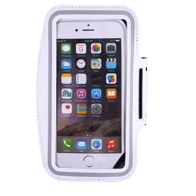 Braçadeira Esportiva para Celular - Suporte para iPhone e Samsung durante Corridas e Atividades ao Ar Livre