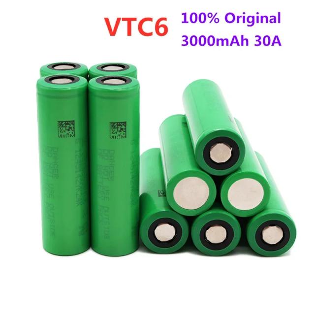 Bateria Recarregável Original 18650 3.7V 3000mAh - Ideal para Brinquedos e Portabilidade