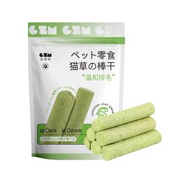 Cat Grass Teeth Cleaning Stick, Pet Snacks, Hairball Removal, Linha do cabelo suave, Pronto para comer, bebê - Image 6