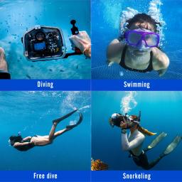 Aquanic Handheld Mergulho Fotografia Stand, aplicável ao Gopro Acessórios, DJI Sports Camera, AS060 - Image 6