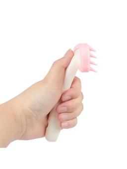 Silicone Fur Grooming Trimmer Escova, Pequeno Pet Rabbit Comb, cobaia, Chinchilla Limpeza, Grooming Tool, Lapin Acessórios - Image 6