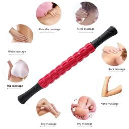 1 pçs yoga massagem vara rolo de fitness corpo massagem rolo massageador corporal para aliviar dores musculares massagem fitness varas - Image 4