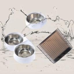 Alimentador automático inteligente para gatos com câmera, Comida seca e Video Dispenser, Gravador de voz, Alimentador automático para cães, 5L Double Bowls - Image 6