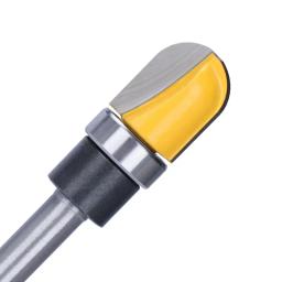 Xcan madeira roteador bit 6mm shank 3/4-1/2 diâmetro tigela bandeja roteador bit nariz redondo fresa para ferramenta de corte de madeira - Image 6
