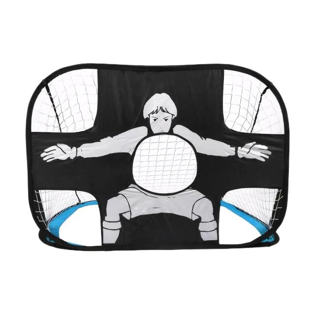 Objetivo de Futebol Dobrável em Nylon para Crianças - Porta-Alvo Portátil e Ideal para Atividades ao Ar Livre