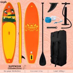 Inflável Stand Up Paddleboard com linhas, Linha flutuante do esqui aquático, Esportes ao ar livre - Image 1