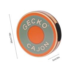GECKO-Cajon tambor de madeira, Flat Hand Drum, Single Board instrumento de percussão, saco de transporte, portátil Box Drum - Image 6