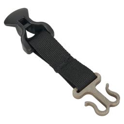 Ganchos De Fivela Suporte De Corda Nylon, Aço Inoxidável, Barraca De Acampamento Do ABS, Tensor De Corda, Acessórios De Tendas De Caminhada Ao Ar Livre - Image 5