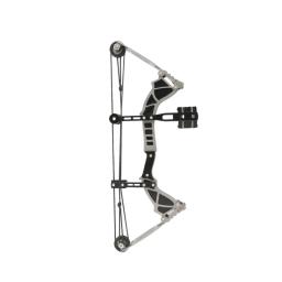 12lbs tiro com arco mini conjunto de arco composto de aço inoxidável arco e flecha em miniatura lazer interior descompressão polia arco tiro - Image 6