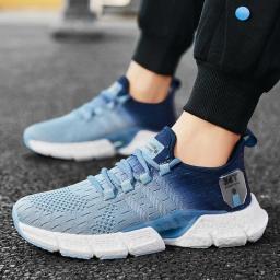 Tênis de corrida antiderrapante masculino, tênis de corrida leve e suave, casual para esportes ao ar livre, resistente ao desgaste de caminhada, escolha - Image 6