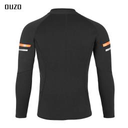 Jaqueta de neoprene, tops e bottoms, 1,5mm, zíper frontal, mangas compridas, roupa de mergulho para natação, mergulho, mergulho - Image 2